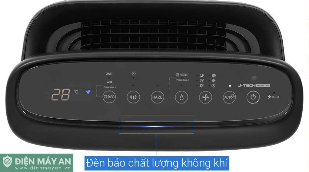 Máy lọc không khí và tạo ẩm Sharp KI-N40V-H 29W